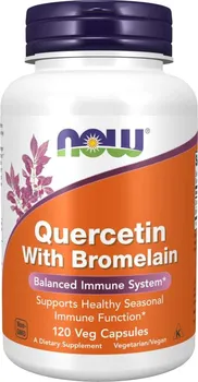 Přírodní produkt Now Foods Quercetin With Bromelain