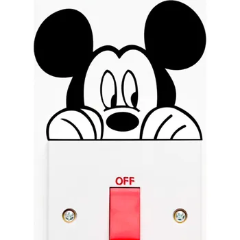 Samolepící dekorace Samolepka na vypínač "Mickey Mouse 2" 7x9cm