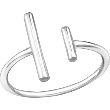 Prsten Sylv Stříbrný prstýnek Double Velikost: 5/49 Ag 925/1000