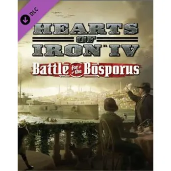 Počítačová hra Hearts of Iron IV Battle for the Bosporus PC - digitální verze - Hraj již za pár minut