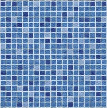 bazénová fólie Fólie AVfol Decor protiskluz Mozaika Modrá 165 cm - metráž