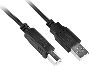 Datový kabel GoGEN USB-A/B 3 m černý