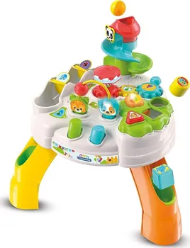 Herní stolek Clementoni Clemmy Baby Veselý hrací stolek kostky + zvířátka
