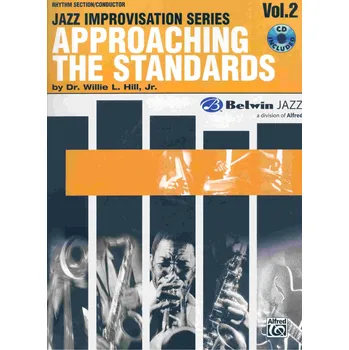 APPROACHING THE STANDARDS 2 + CD / rytmická sekce (klavír, basa, bicí)