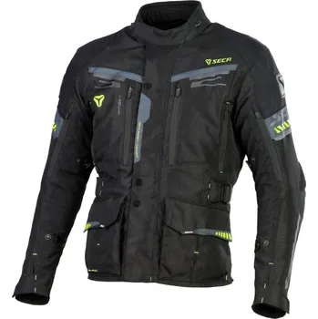 Moto bunda Bunda na motorku SECA Arrakis II černá XL