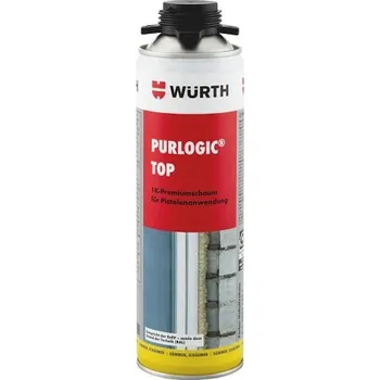 Montážní pěna WURTH jednosložková pistolová pěna PURLOGIC Top 500 ml