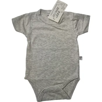 Kojenecký body Baby service Kojenecké body baby servece 2111 šedé Rozměr: 56