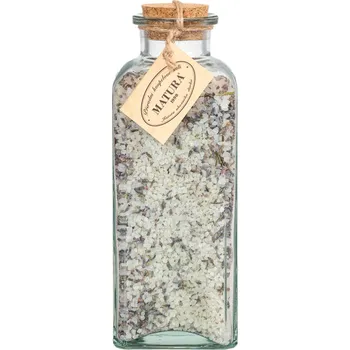 Koupelová sůl Koupelová sůl s květy levandule - karafa velká