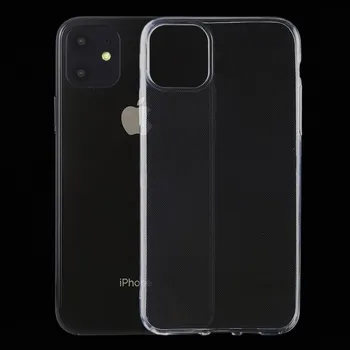 Ultra tenký kryt z měkkého plastu pro iPhone 11 - 0,5 mm - čirý