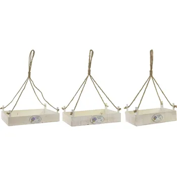 Stojan na květiny Sada 3ks závěsných poliček na květiny