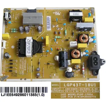 Televizor LCD modul zdroj EAY64928601 / Power supply assembly LGP43T-18U1 / EAY64928601