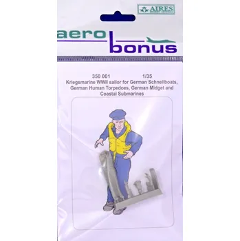 Plastikový model 1/35 Kriegsmarine WWII sailor Vol.1 (1 fig.)