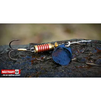 Umělá nástraha Rotační třpytka MEPPS Aglia 00 - Color: black