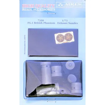 Plastikový model 1/72 FG.1 British Phantom exhaust nozzles (AIRFIX)