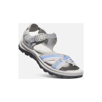 Dámské sandále KEEN TERRADORA II STRAPPY OPEN TOE W grey/halogen blue US 9 / EU 39,5 / UK 6,5 / 26 cm; Šedá sandály + DÁREK DLE VÝBĚRU!