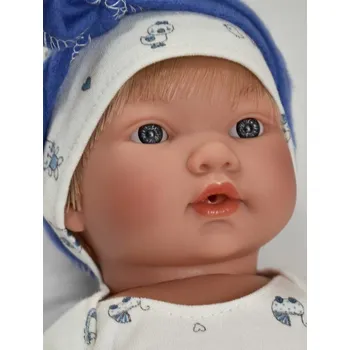 Panenka Realistické miminko - chlapeček - Martin od firmy D´nenes (Lean - velikost 34 cm)