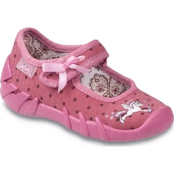 Dívčí baleríny Balerínky bačkůrky botičky Befado 109P133 koník velikost: 19