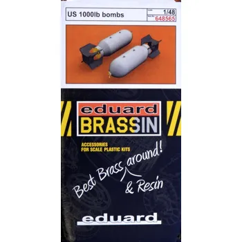 Plastikový model BRASSIN 1/48 US 1000lb bombs