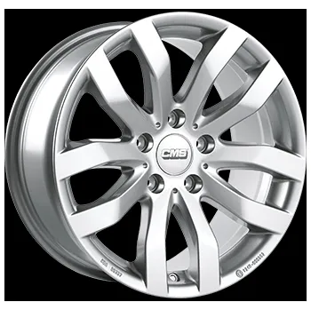 Auto-moto Alu kola CMS C22 silver - stříbrné 7,5x17" 5x120 ET37 72,6