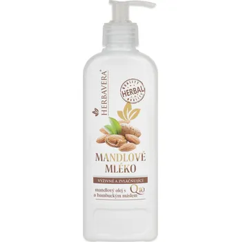 Tělové mléko Herbavera Mléko mandlové 400 ml
