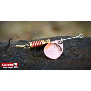 Umělá nástraha Rotační třpytka MEPPS Aglia 00 - Color: copper