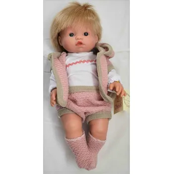 Panenka Realistické miminko - holčička - Bára od firmy D´nenes (Coque - velikost 34 cm)