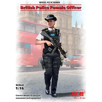 Modelářství 1/16 British Police Female Officer (1 fig.)