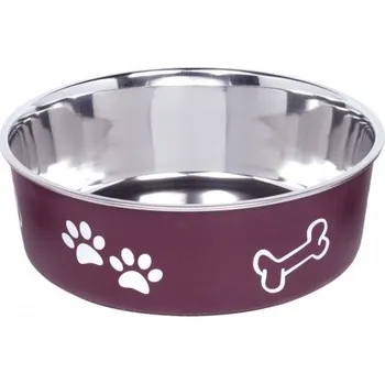 Miska pro psa Nobby Nobby Fusion nerez miska s plast. opláštěním červená 500 ml