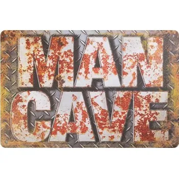 Kadeřnické nůžky Plechová dekorační cedule C045