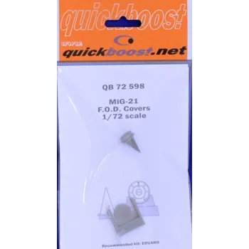 Plastikový model 1/72 MiG-21 F.O.D. covers (EDU)