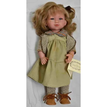 Panenka Realistická panenka - holčička - Célia s mašlí od firmy D´nenes (Marieta - velikost 34 cm)