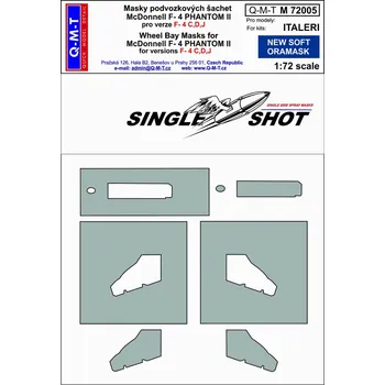Plastikový model 1/72 Mask F-4 C,D, J (ITAL)
