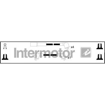 Zapalovací a žhavicí svíčka Zapalovací kabely TOYOTA TERCEL 1.3 48kW