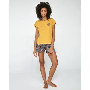 Dámské noční prádlo Cornette dámské pyžamo 628/189 Ethnic 2 Barva: originál, Velikost: S