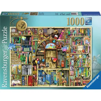 Puzzle Ravensburger The Bizarre Bookshop 1000 dílků