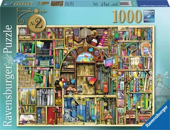 Puzzle Ravensburger The Bizarre Bookshop 1000 dílků