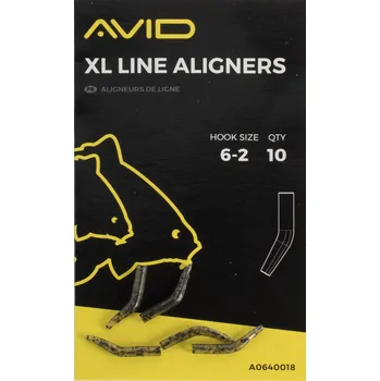 Rybářský háček AVID CARP OUTLINE XL LINE ALIGNERS