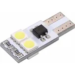 Compass Žárovka 4 SMD LED 12V T10 s rezistorem CAN-BUS ready bílá