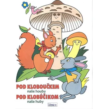 omalovánky Pod kloboučkem, naše houby - omalovánky