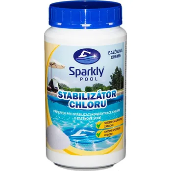 SparklyPOOL Stabilizátor chloru 1 kg