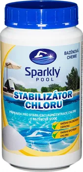 SparklyPOOL Stabilizátor chloru 1 kg