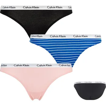 Kalhotky Calvin Klein kalhotky QD3588E 3 pack JMO - Vícebarevné / M