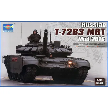 Plastikový model Trumpeter Russian T-72B3 MBT 1:35