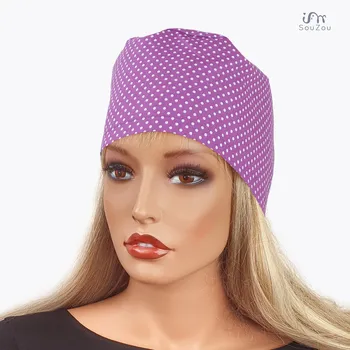 Zdravotnický oděv Operační čepice PUNTÍKY