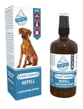 antiparazitikum pro psa Topvet Repell lihové tonikum 100 ml