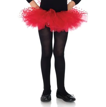 Karnevalový kostým Dětská TuTu sukně - Červená s tečkami, univerzální