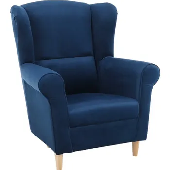 Křeslo Křeslo ušák CHARLOT modrá