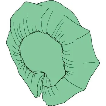 rouška Baret - čepice - Standard zelená, 100 ks