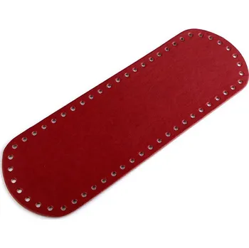 Dno na kabelku 30 cm x 10 cm, tmavě červená