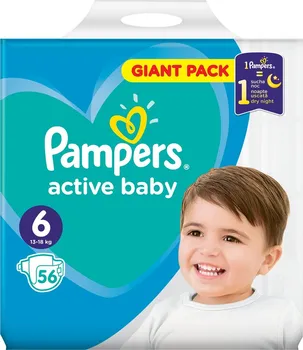 Plena Pampers Active Baby 6 Extra Large 13 – 18 kg